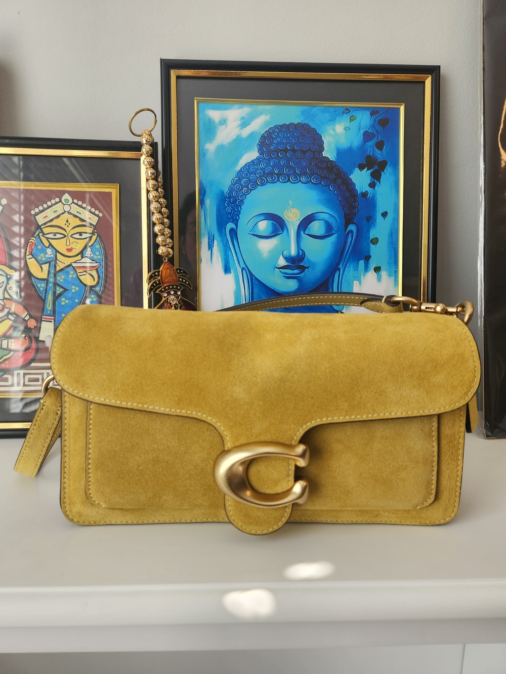 COACH SOFT TABBY 26 rare Color light Citron Shoulder Bag NO CROSSBODY STRAP